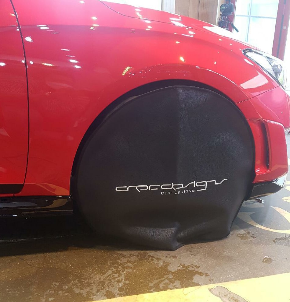 Tire Cover for paint protection film works